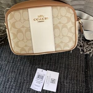Jamie Coach camera bag in signature
